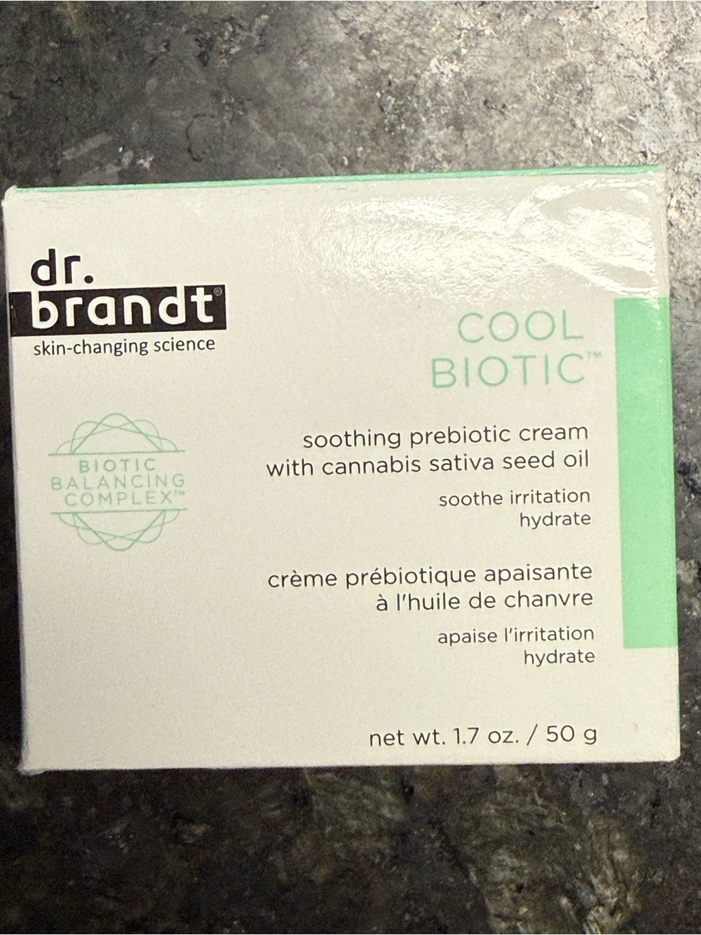 NWT Dr. Brandt Cool Biotic Soothing Prebiotic Cream